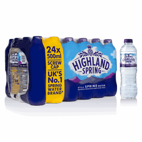 Highland Spring Still Water 500ml (24 Pack)