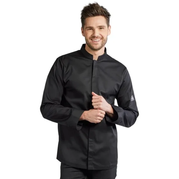 Veste de cuisine Chaud Devant Sabor noire S