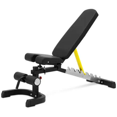 Banc de musculation - capacité de charge jusqu'à 150 kg - réglable - inclinaison de 80 - 180 ° - pliable