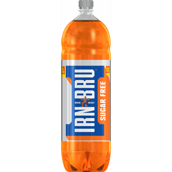 Barrs Sugar Free Irn Bru 2 Litre 6 Pack £1.89