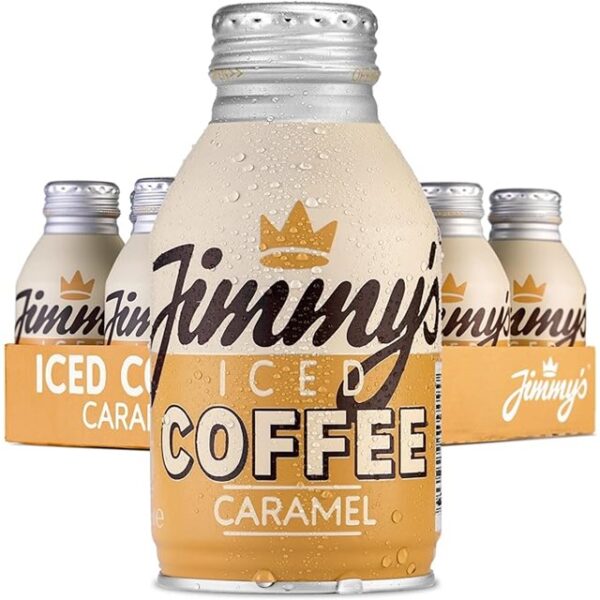 Jimmy's Iced Coffee Arabica Coffee & Smooth Caramel 275ml 12 Pack