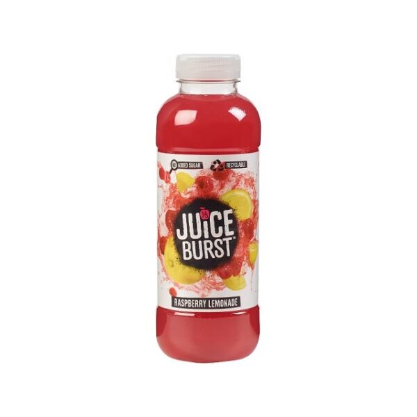 Juice Burst Raspberry Lemonade 500ml 12 Pack 31 March Dated