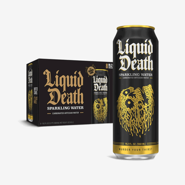 Liquid Death Sparkling Water 500ml (12 Pack)