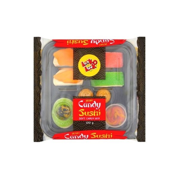 Look O Look Mini Candy Sushi 100g (12 Pack)