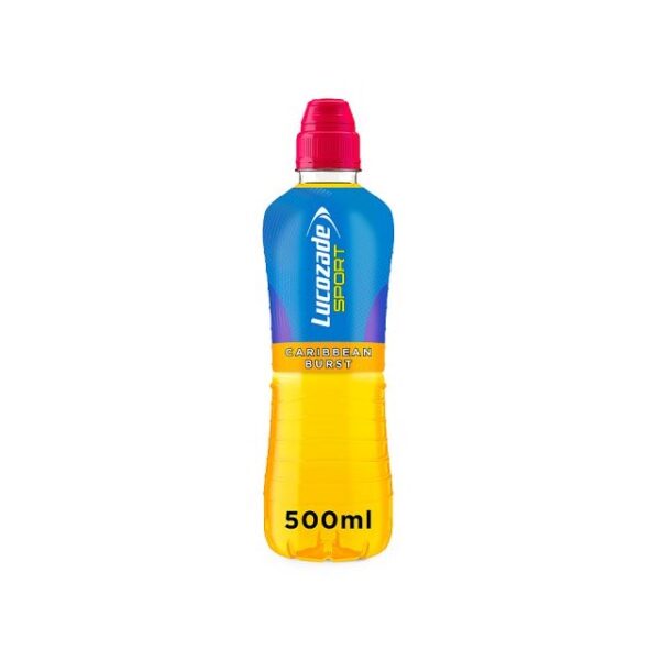 Lucozade Sport Caribbean Burst 500ml (12 Pack)