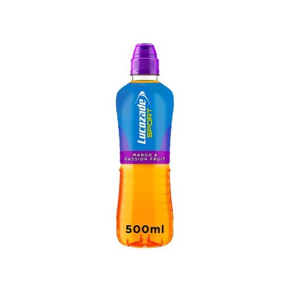 Lucozade Sport Mango & Passion Fruit 500ml (12 Pack)