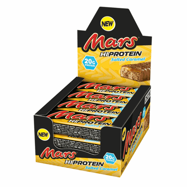 Mars Hi-Protein Salted Caramel 20g protein 59g 12 Pack