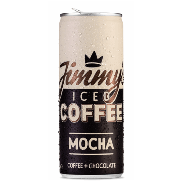 Jimmy's Iced Coffee Mocha Arabica Coffee Belgian Choc 250ml 12 Pack
