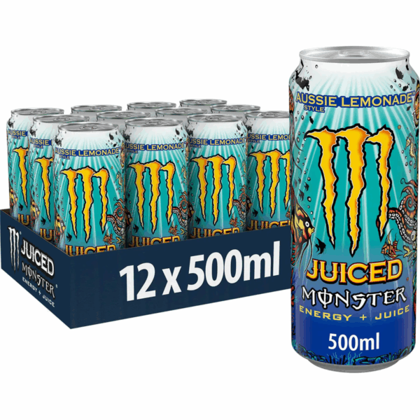 Monster Energy Drink Aussie Lemonade 500ml £1.65 (12 Pack)