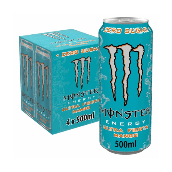 Monster Energy Drink Fiesta Mango 500ml (6 x 4 Pack)