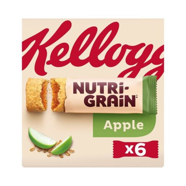 Kelloggs Nutri-Grain Apple 37g (7 x 6 Pack)