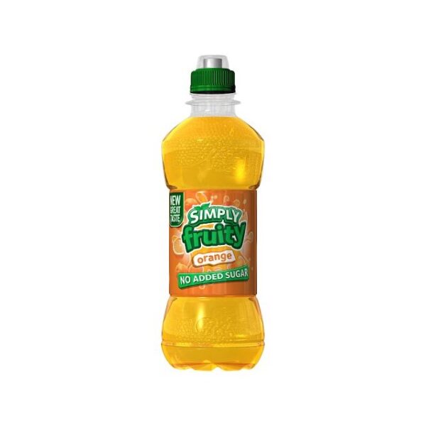 SIMPLY FRUITY ORANGE 330ml (12 PACK)