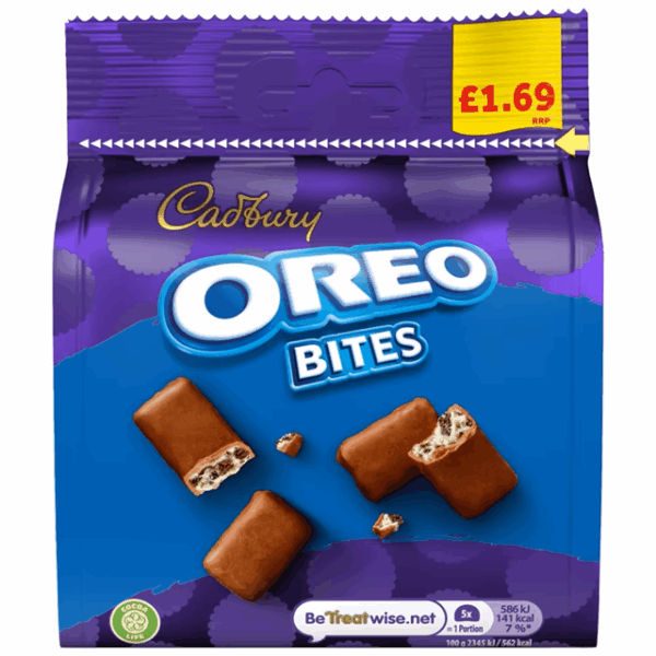 Cadburys Oreo Bites 85g £1.69 10 Pack
