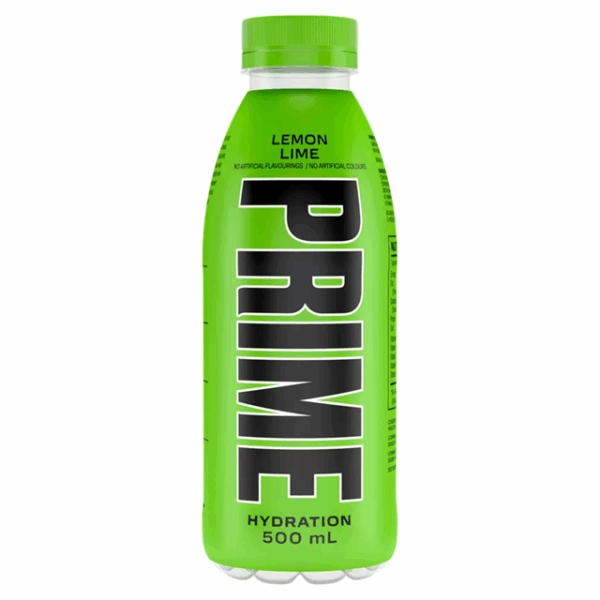 Prime Hydration Lemon & Lime 500ml (12 Pack)