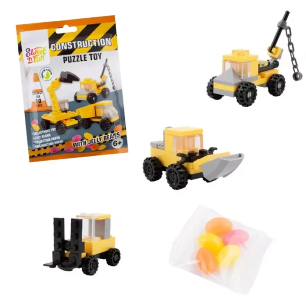 Puzzle Toy Chantier + Bonbon