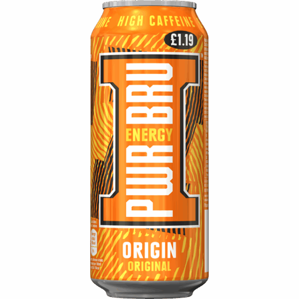 PWR-BRU Origin Original 500ml £1.19 (12 Pack)