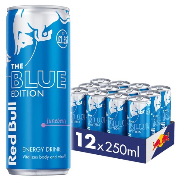 Red Bull Energy Drink Summer Editions Juneberry 250ml £1.55 12 Pack