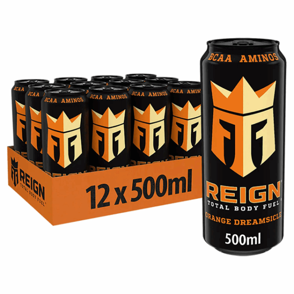 Reign Energy Drink Orange Dreamsicle 500ml £1.49 (12 Pack)