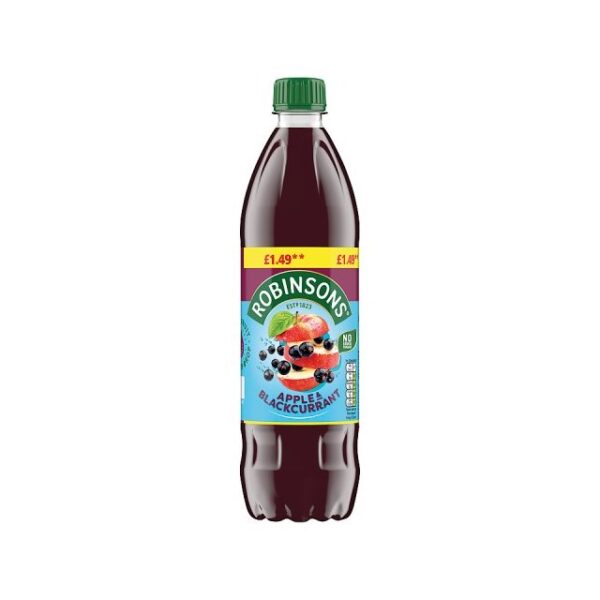Robinsons Apple & Blackcurrant 750ml £1.49 (12 Pack)