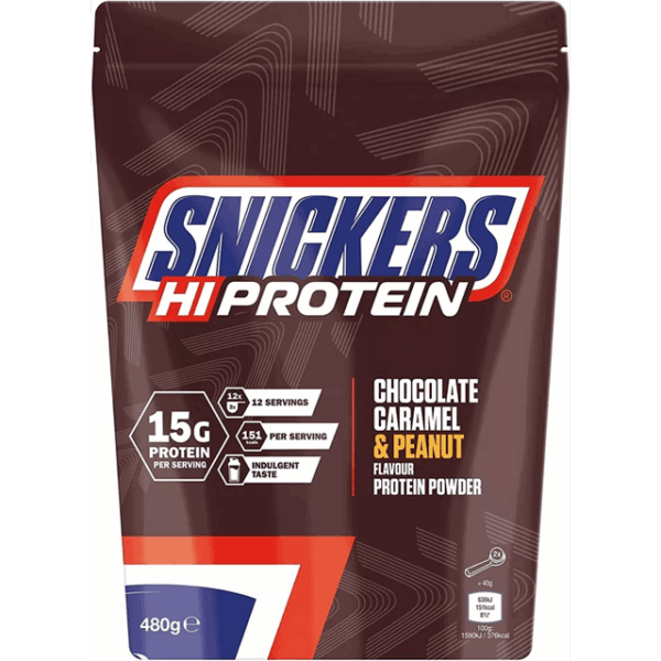 Snickers Hi Protein Powder 15g Protein 480g