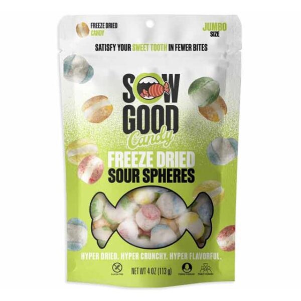 Sow Good Freeze Dried Sour Spheres 113g
