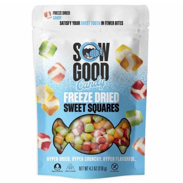 Sow Good Freeze Dried Sweet Squares 119g