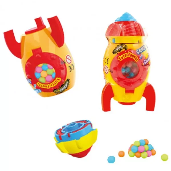 Spinning Rocket Pop Candy