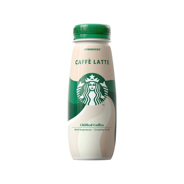 Starbucks Caffe Latte 220ml 8 Pack No Refrigeration Required