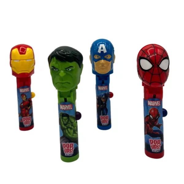 Sucette Pop Ups Marvel