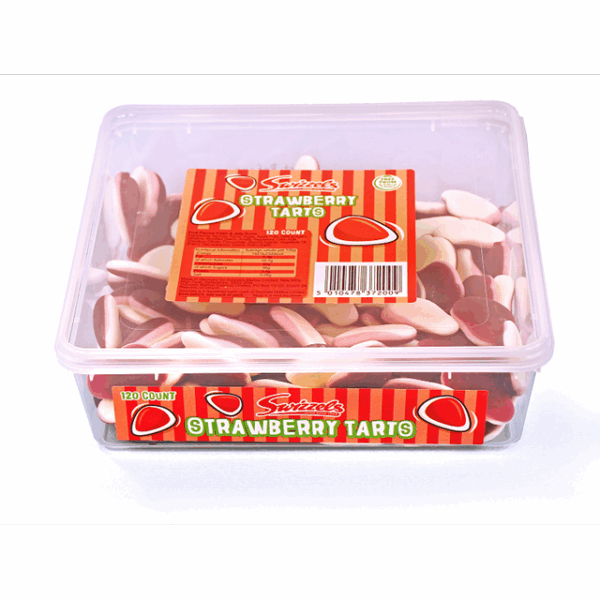 Swizzels Tubs Strawberry Tarts 120 Pieces