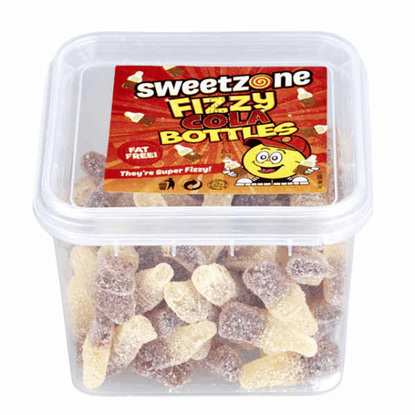 Sweetzone Fizzy Cola Bottles Mini Tub 170g