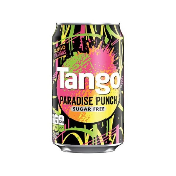 Tango Paradise Punch Sugar Free 330ml (24 Pack)