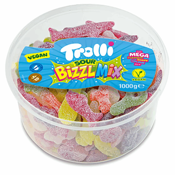 Trolli Sour Bizzlmix 1000g