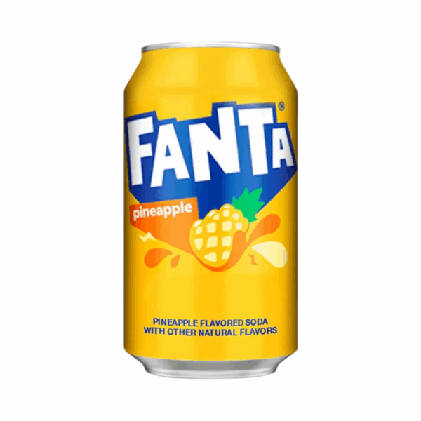 USA Fanta Pineapple 355ml 12 Pack