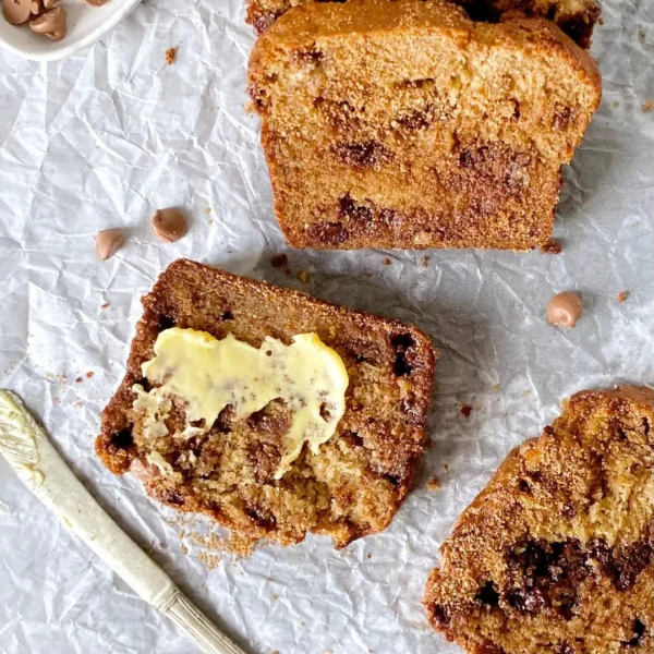 Foolproof One-Bowl Moist Choc Chip Banana Bread