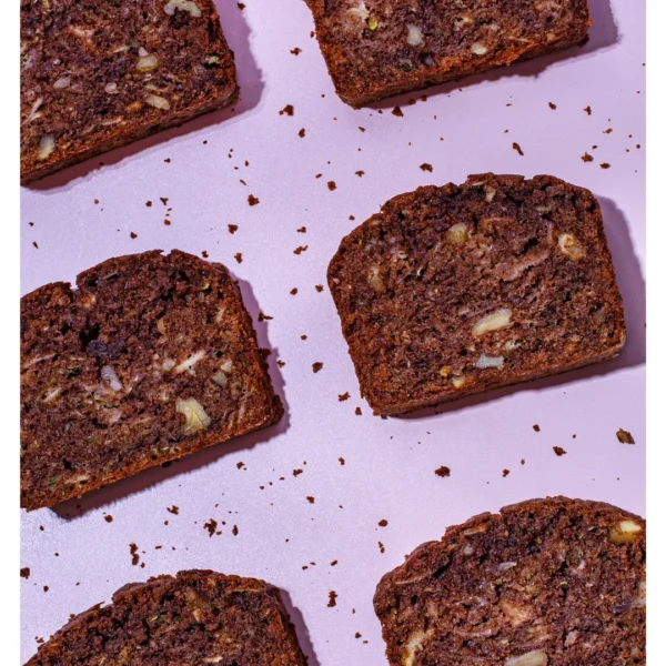 Zucchini Apple Chocolate Loaf