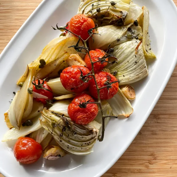 Mediterranean Baked Fennel