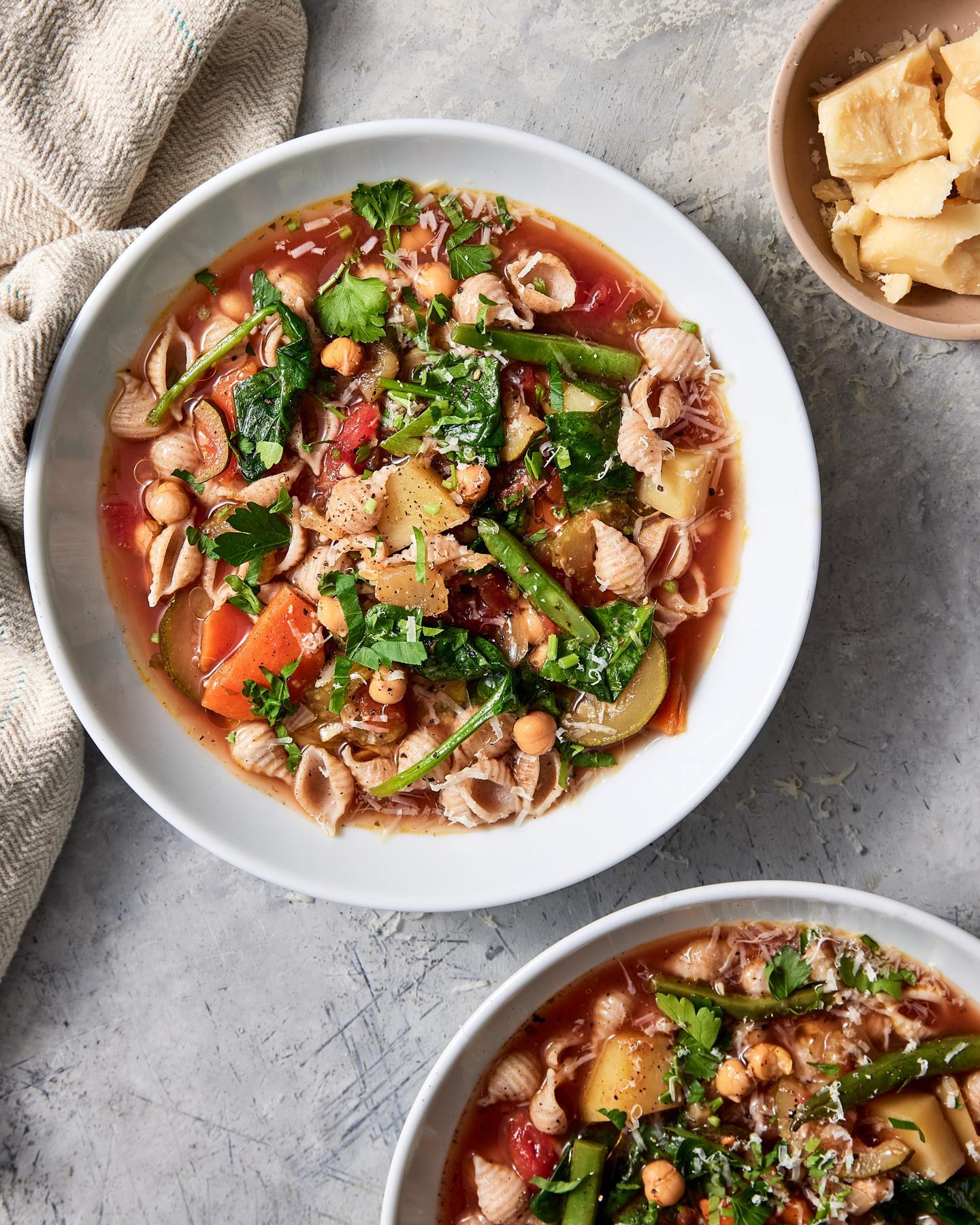 Simple Minestrone Soup