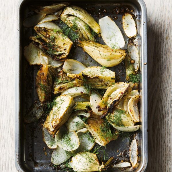 Roasted Fennel with Citrus Zest and Chilli