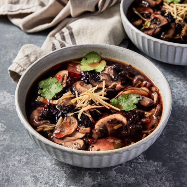 Mushroom and Wild Rice Soup