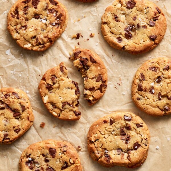 Choc Chip Peanut Cookies