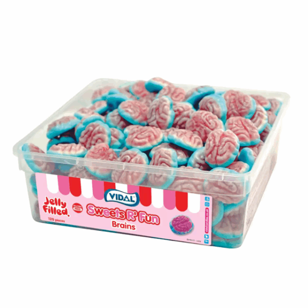 Vidal Sweets R' Fun Jelly Filled Brains 120 Pieces 780g