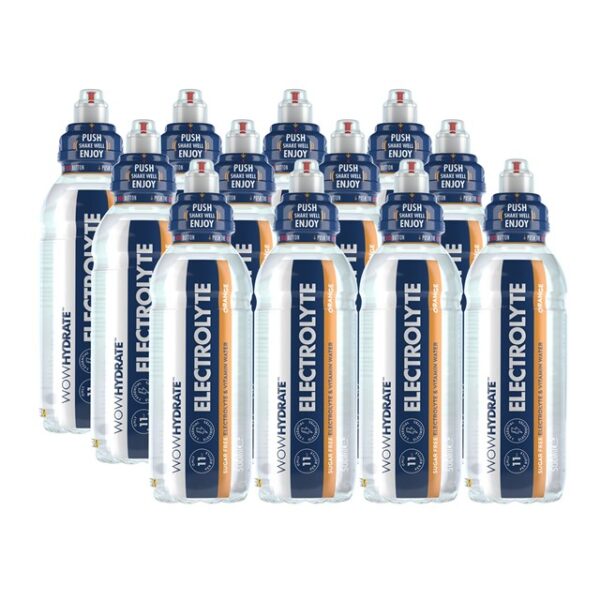 WOW HYDRATE ELECTROLYTE ORANGE 500ml (12 PACK)