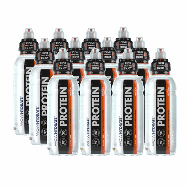 WOW Hydrate Protein Drink Tropical 500ml (12 Pack)