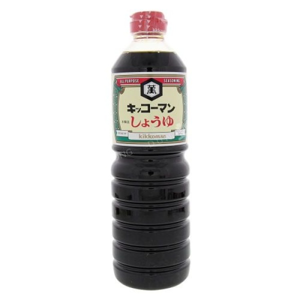Sauce de soja naturellement brassée (Kikkoman) 1L