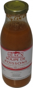 Soupe de poissons sauvages 22% bio bouteille de 470g