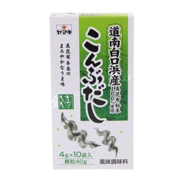Base de soupe Kombu Dashi 10hp (Yamaki) 40g