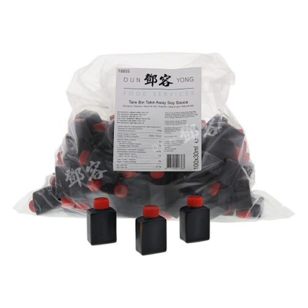 Tare Bin remplie de sauce de soja 30ml (Taiko) 100pcs