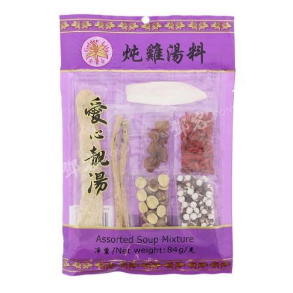 Herbes à soupe mixtes (poulet) (Golden Lily) 84g