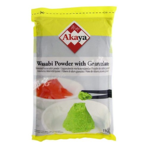 Poudre de wasabi avec granules (Akaya) 1 kg